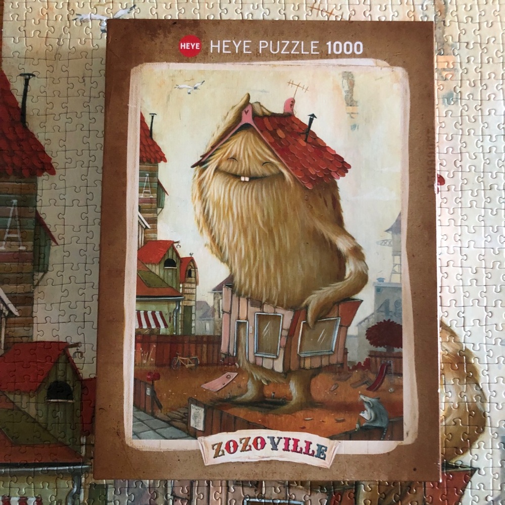 1000 Piece Heye Zozoville Gallery Surreal Indie Art Jigsaw Puzzle